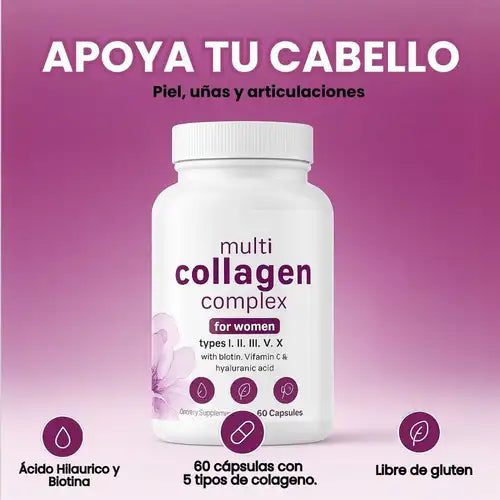 Colágeno VitalCare® para un cabello fuerte y brillante