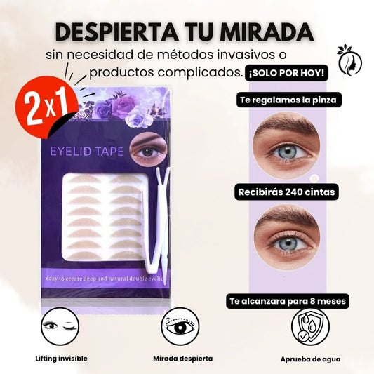 Realza tu mirada con cintas lifting invisibles