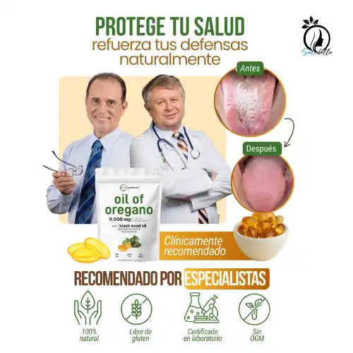 Defensa Total – Cápsulas de Orégano & Semilla Negra