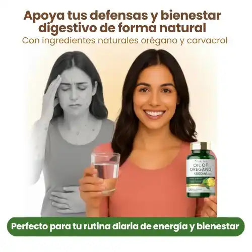 Carlyle® Aceite de Orégano Equilibra tu digestión y fortalece tu bienestar