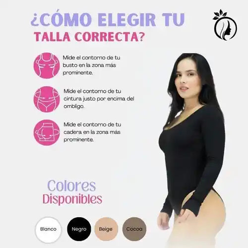 Body Control de Abdomen Manga Larga