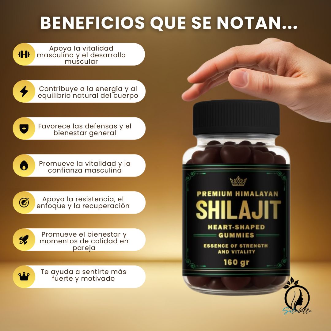 Shilajit Gummies Energía y Vitalidad en una Gomita