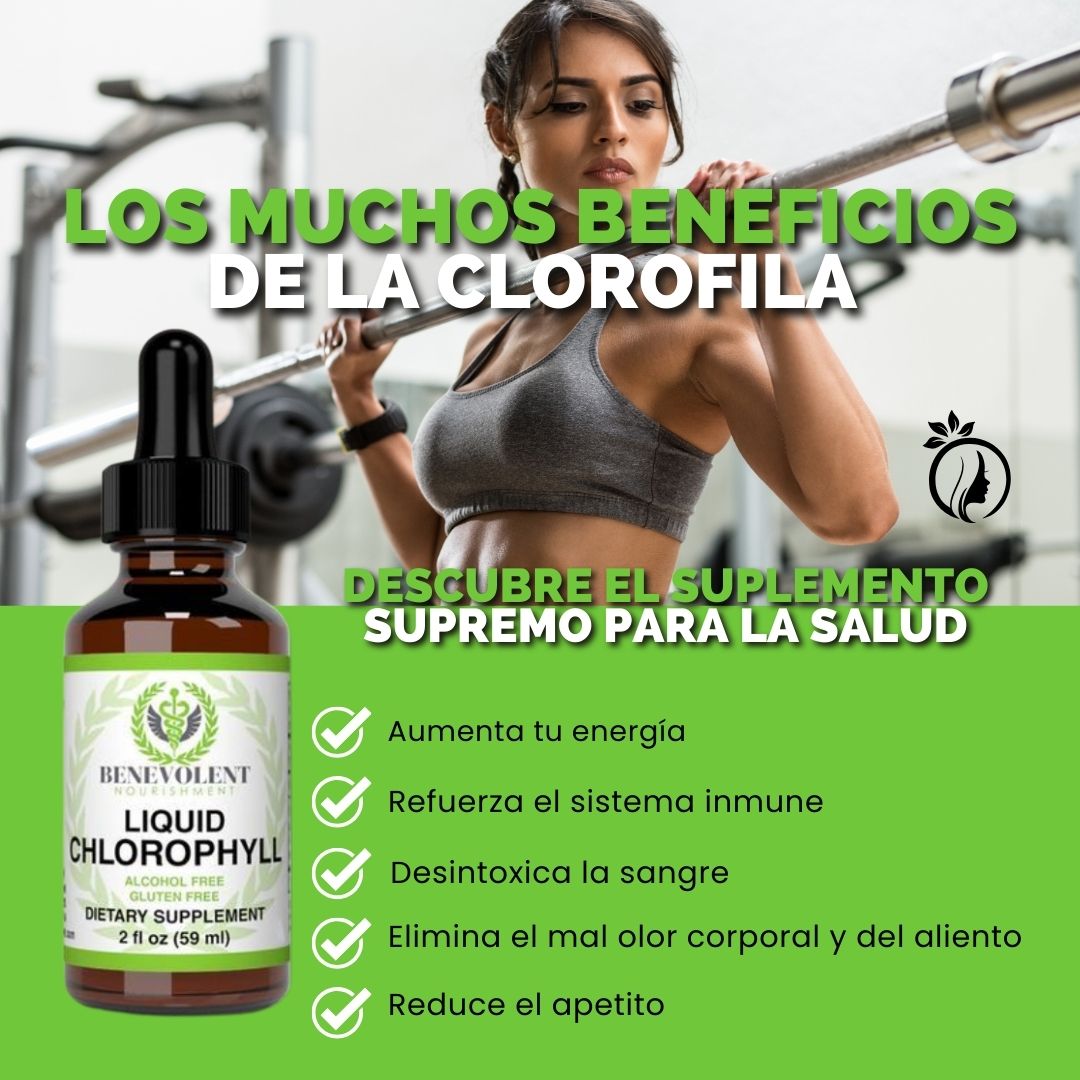 Clorofila Líquida – Limpia tu cuerpo desde adentro