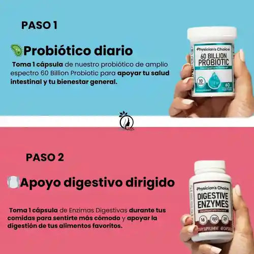 Dúo Digestivo Premium – Probióticos + Enzimas