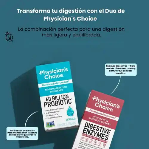 Dúo Digestivo Premium – Probióticos + Enzimas