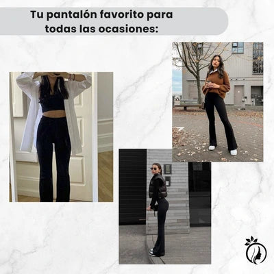 Leggings acampanados que favorecen tu silueta