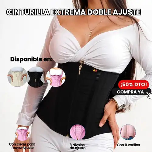 Cinturilla Diseño Ajustable y Doble Refuerzo