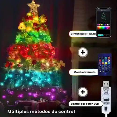 Luces navideñas inteligentes