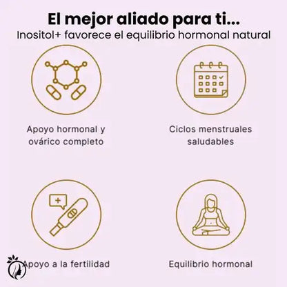 Optify® Inositol+ Recupera tu equilibrio hormonal en 4 semanas