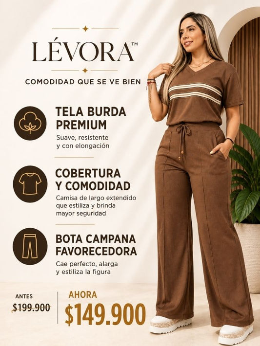 LÉVORA™ | Conjunto Luxe 2 Piezas.