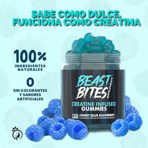 Beast Bites: Creatina fácil de tomar, sin batidos