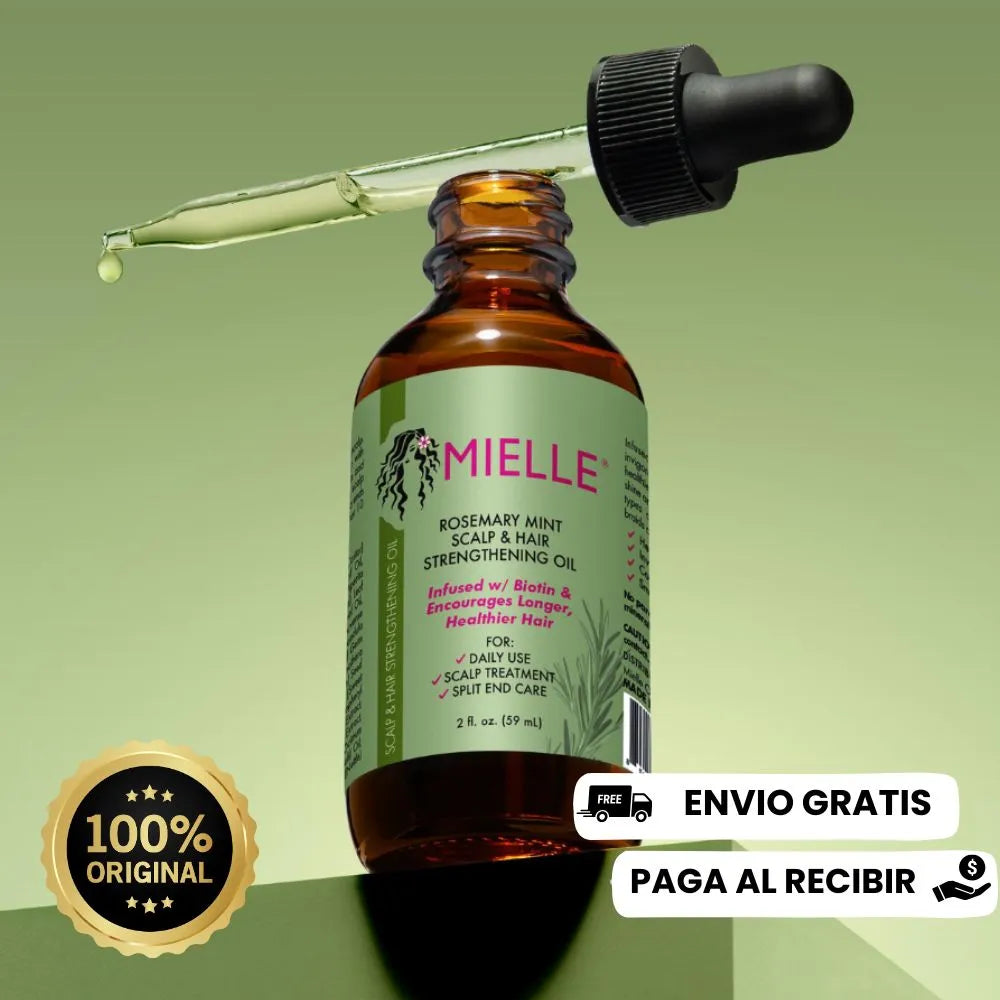 Mielle: Fortalece desde la raíz y estimula el crecimiento